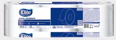 [ELITE0938] PAPEL HIGIENICO ELITE CLASSIC HD 12/160m