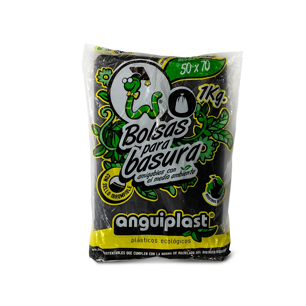 BOLSA ANGUIPLAST 50x70 CAL 300 NEGRA