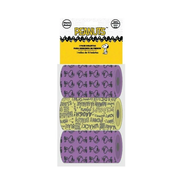 [BOL017] BOLSA DESECHOS DE MASCOTA 1 PAQ  C/3 ROLLOS