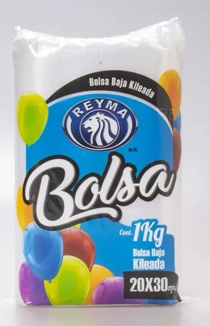 BOLSA BD NATURAL 20x30  TRANSPARENTE