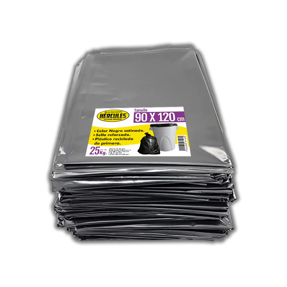 BULTO BOLSA NEGRA 90 X 120 (25 KG)