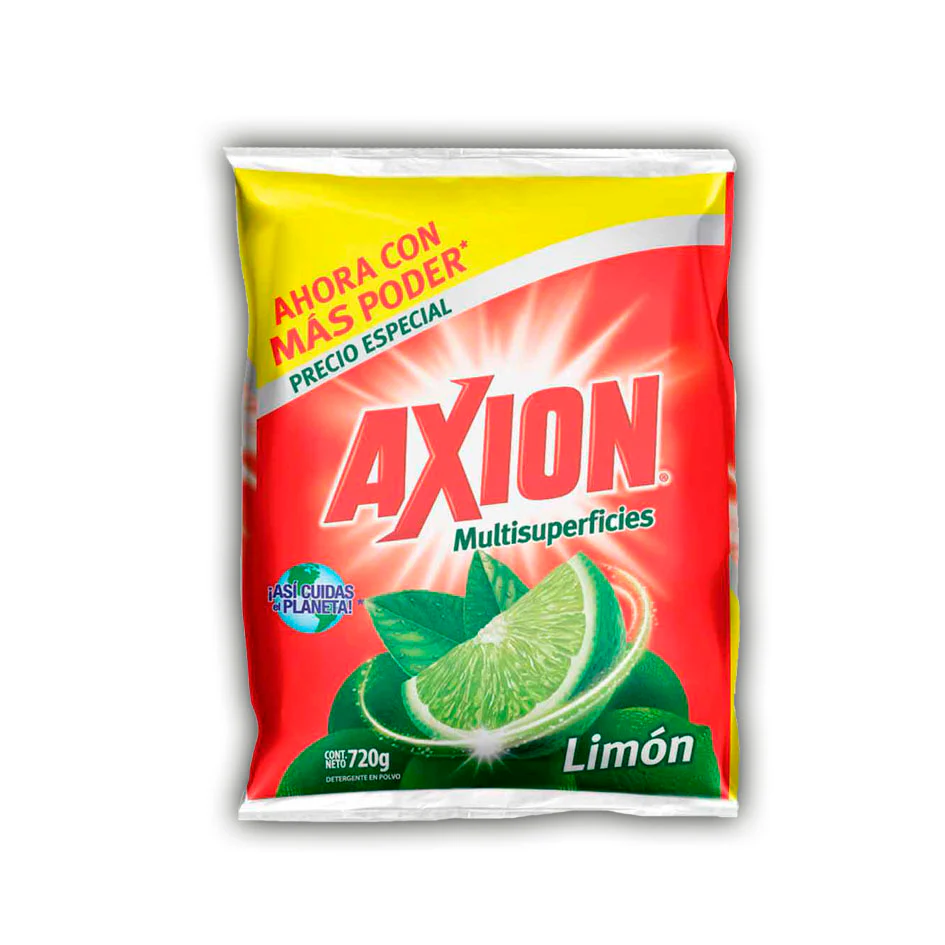 DETERGENTE EN POLVO AXION 720 GRS