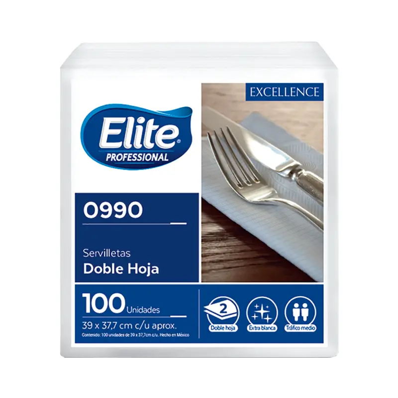 SERVILLETA ELITE LUJO 20/100