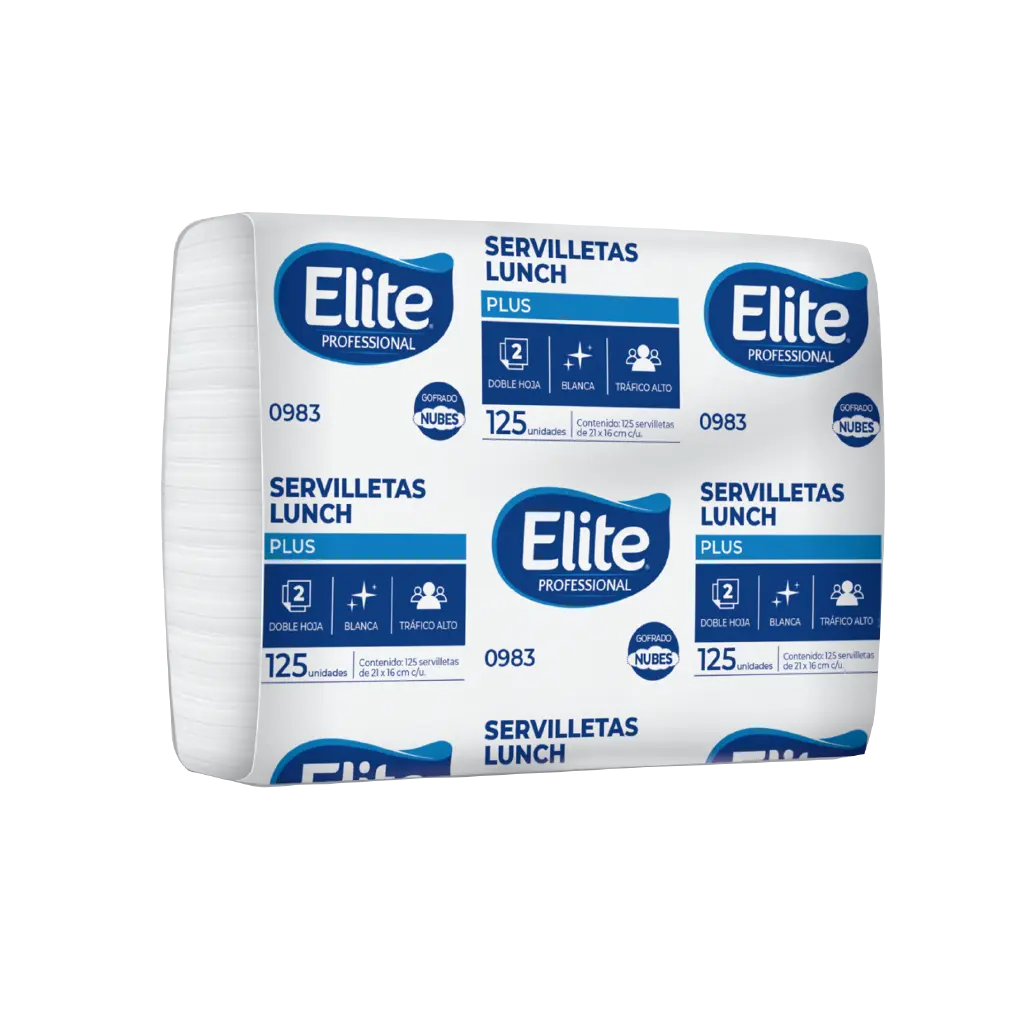 SERVILLETA LUNCH ELITE HD 48/125PZS