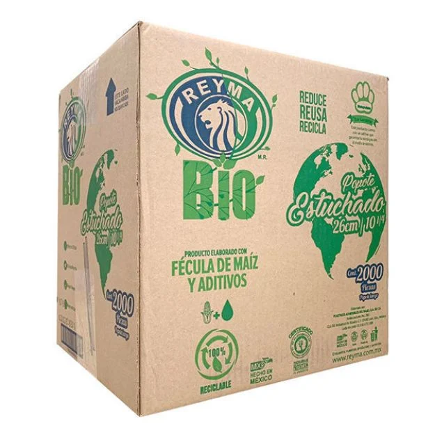POPOTE ESTUCHADO CAJA C/1500 PZAS. 26CM
