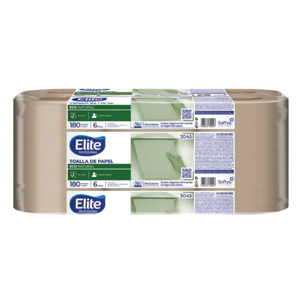 TOALLA ROLLO ELITE ECO 6/180M