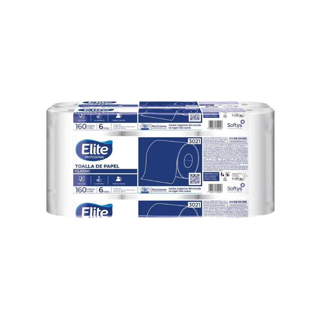 TOALLA EN ROLLO ELITE CLASIC 160M H