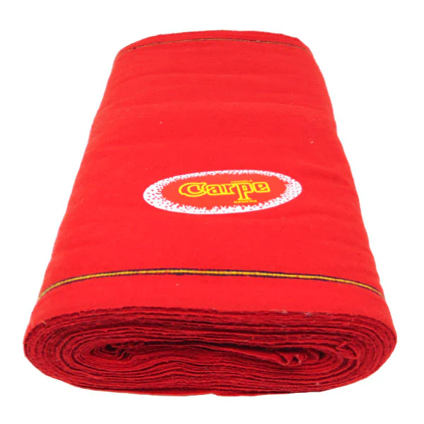 FRANELA ROJA CARPE 1 MT X 50CM