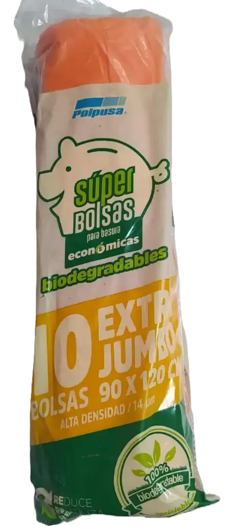 BOLSA NARANJA 90 X 120 BD 25 KG