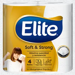 PAPEL HIGIENICO MEGA SOFT & STRONG ELITE 32/180HT 3/32