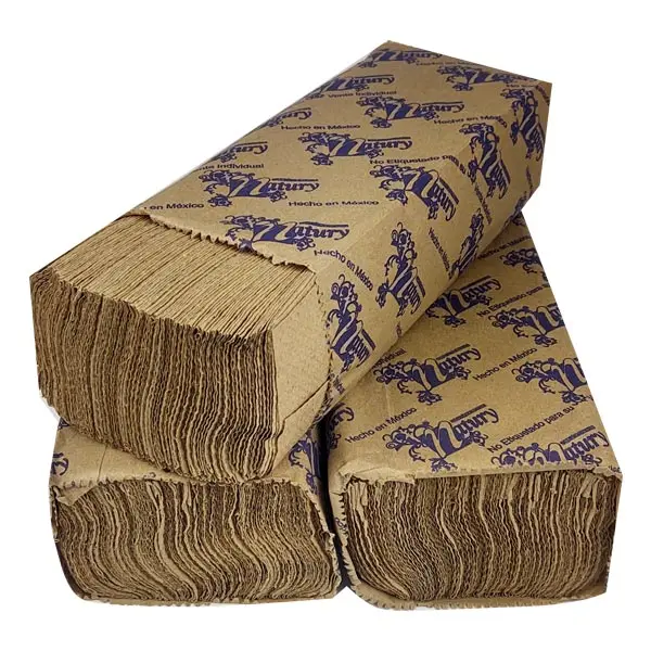 TOALLA INTERDOBLADA NATURY NATURAL ECO 20/100 HS