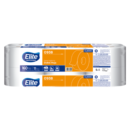 [ELITE0938] PAPEL HIG. ELITE CLASSIC HD 12/160M