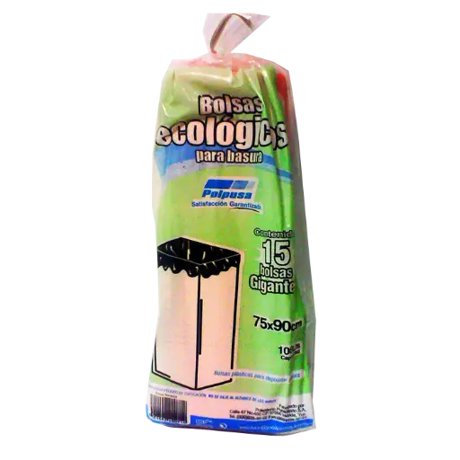 [BOL098] BOLSA ROLLO 75x90 15PZ AD CAL50 NARANJA