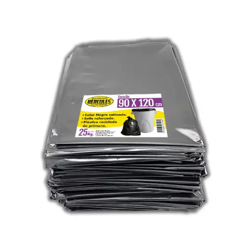 [BOL082] BULTO BOLSA NEGRA 90 X 120 (25 KG)