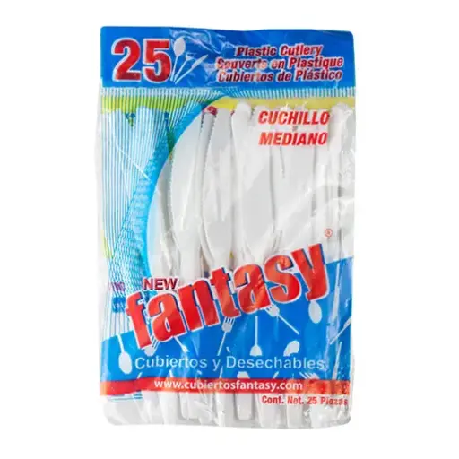 [DES069] CUCHILLO FANTASY MEDIANO 40/25 PIEZAS