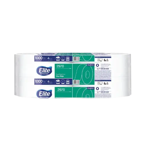 [ELITE2970] PAPEL HIGIENICO ELITE JUMBO HS 6/1000m