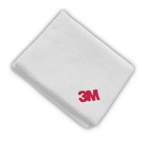 [3M012] PAÑO ABSORBENTE MICROFIBRA BLANCO 3M