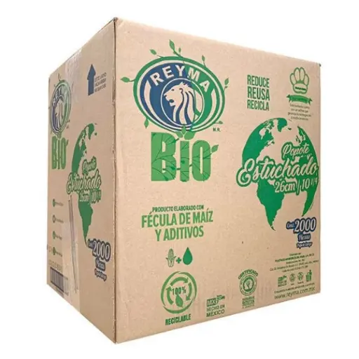 [DES091] POPOTE ESTUCHADO CAJA C/1500 PZAS. 26CM