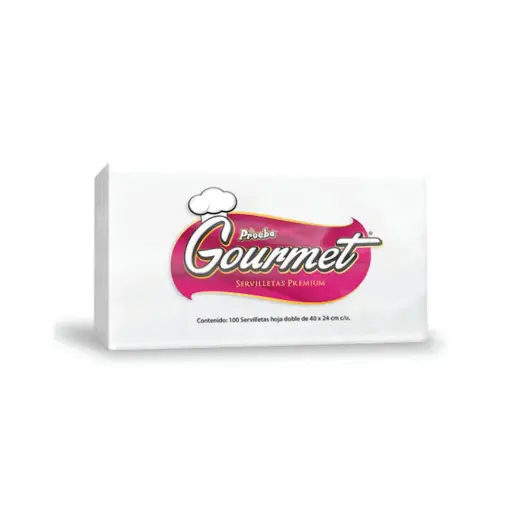 [CPAP04] SERVILLETA PRUEBA GOURMET 12/100PZAS