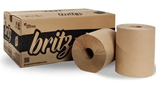[BRITZ12] TOALLA EN ROLLO BRITZ SEMIKRAFT 6/180M