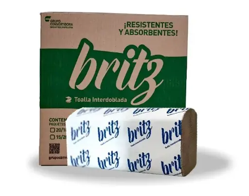 [BRITZ20] TOALLA INTERDO. BRITZ SEMIKRAFT 15/200PZ
