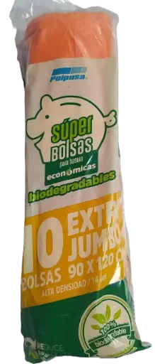 [BOL009] BOLSA NARANJA 90 X 120 BD 25 KG